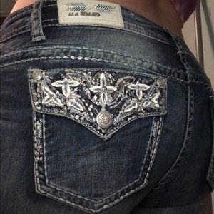 Grace in LA Easy Fit Bootcut Jeans